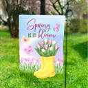  Spring Is In Bloom Garden Flag 12x18 inch