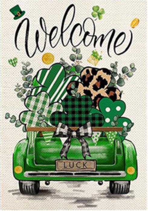 Garden Flags Truck Series (St. Pattys day)