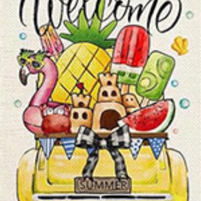 Garden Flags Truck Series (Summer)