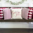  Tis the Season to be Jolly Pillow Cover 18x18 inch