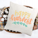  Happy Harvest Pillow Cover 18x18 inch