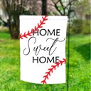  Home Sweet Home Baseball Garden Flag 12x18 inch