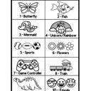  Personalized Color Your Own Bag Kit: Custom Kids Gift with Markers
