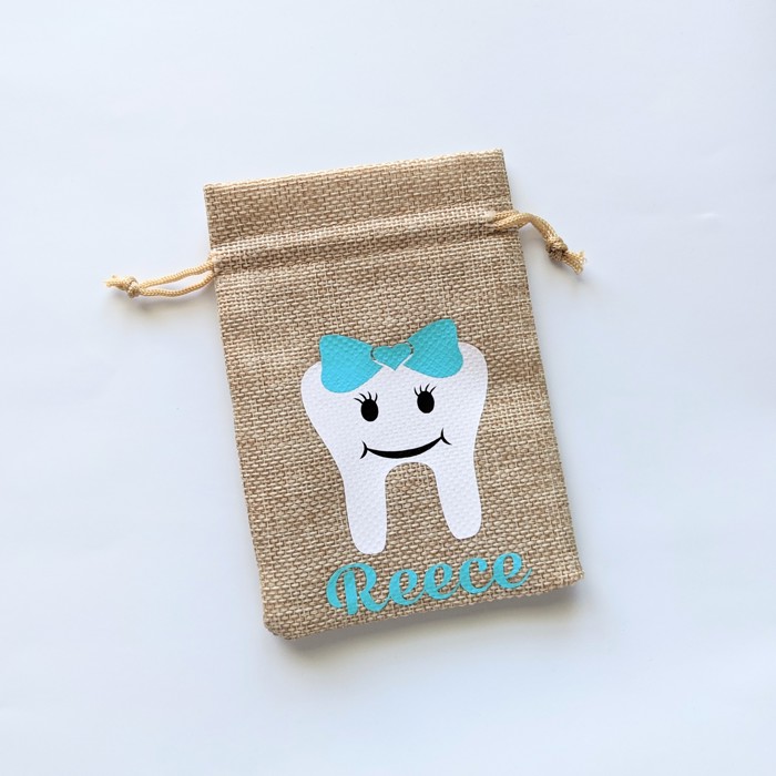 Personalized Tooth Fairy Bag