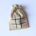  Christmas Stocking Stuffer or Gift | Tic Tac Toe Game: Trees and Stockings | Set of 2