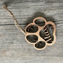 Dog Paw DOG PAW Personalized Pet Paw Ornament