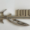 GOLD Custom Laser-Cut Name Arrow Sign