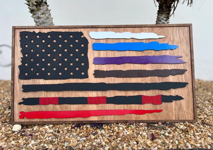 Wooden BJJ Belt – Brazilian Jiu‑Jitsu Wall Art