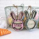  Personalized Easter Basket Tag, Easter Basket Tag