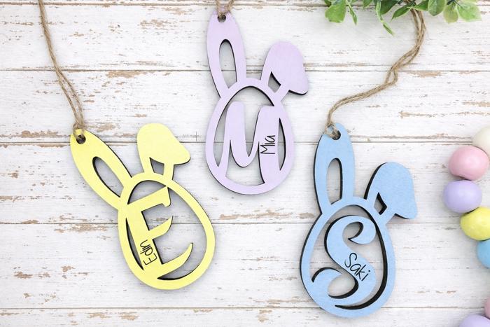 Personalized Easter Basket Tag, Easter Basket Tag, Easter Kids Decor