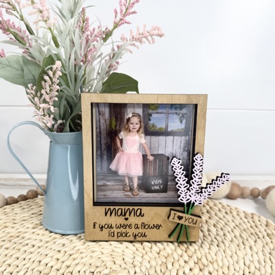Mothers Day Fridge Magnet Photo Frame, Mother's Day Picture Frame, Gift From Children, Mother's Day Gifts, Gifts for Mom, First Mother’s Day