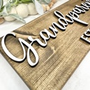  Grandparents Established Sign, Grandparents gift, Pregnancy announcement, New Grandparents Sign