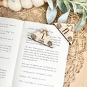  Personalized Corner Bookmark, Personalized Bookmark, Wooden Bookmark, Gifts for Book Lovers