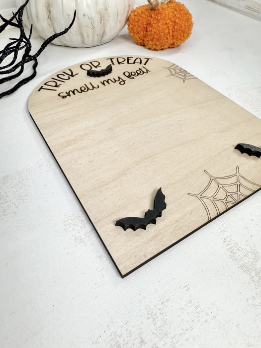 DIY Halloween Paint Kit ,Trick or Treat Smell my Feet, Halloween Keepsake, My first Halloween, Baby First Halloween, Halloween Gift