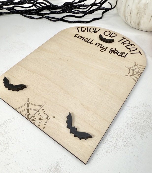 DIY Halloween Paint Kit ,Trick or Treat Smell my Feet, Halloween Keepsake, My first Halloween, Baby First Halloween, Halloween Gift