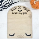  DIY Halloween Paint Kit ,Trick or Treat Smell my Feet, Halloween Keepsake, My first Halloween, Baby First Halloween, Halloween Gift