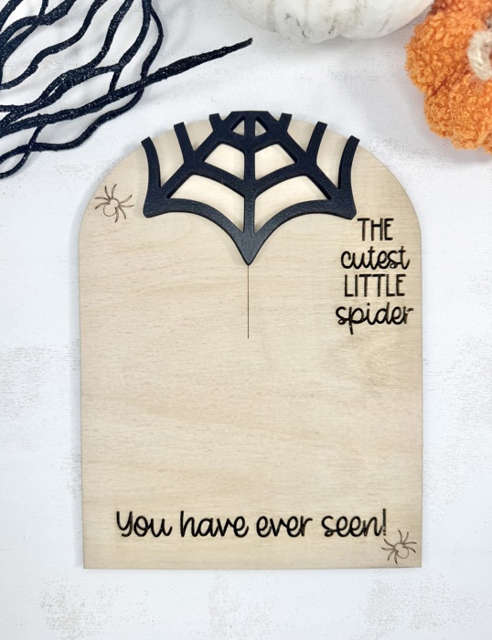 DIY Halloween Paint Kit , Cutest Little Spider DIY, Halloween Keepsake, My first Halloween, Baby First Halloween, Halloween Gift
