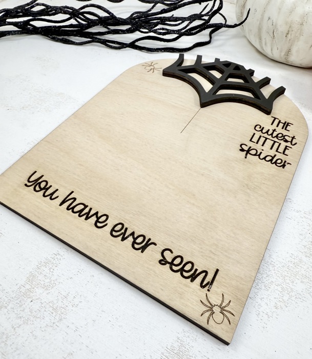 DIY Halloween Paint Kit , Cutest Little Spider DIY, Halloween Keepsake, My first Halloween, Baby First Halloween, Halloween Gift