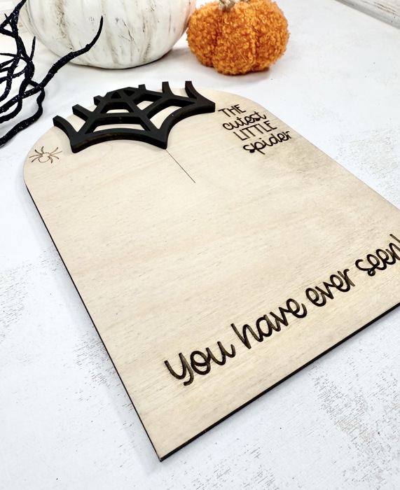 DIY Halloween Paint Kit , Cutest Little Spider DIY, Halloween Keepsake, My first Halloween, Baby First Halloween, Halloween Gift