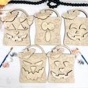  Personalized Halloween DIY Painting Kit, Personalized DIY Activity for Kids, Kids Ghost Painting Set, Kids Halloween Party Activity