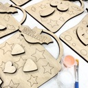  Personalized Halloween DIY Painting Kit, Personalized DIY Activity for Kids, Kids Ghost Painting Set, Kids Halloween Party Activity