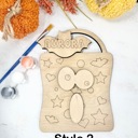  Personalized Halloween DIY Painting Kit, Personalized DIY Activity for Kids, Kids Ghost Painting Set, Kids Halloween Party Activity