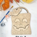  Personalized Halloween DIY Painting Kit, Personalized DIY Activity for Kids, Kids Ghost Painting Set, Kids Halloween Party Activity