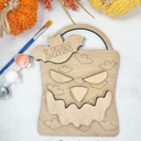  Personalized Halloween DIY Painting Kit, Personalized DIY Activity for Kids, Kids Ghost Painting Set, Kids Halloween Party Activity