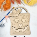  Personalized Halloween DIY Painting Kit, Personalized DIY Activity for Kids, Kids Ghost Painting Set, Kids Halloween Party Activity