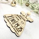  Birth Stat Ornament,Personalized Baby Birth Stat Ornaments, Baby’s First Christmas Ornament, Newborn Baby Keepsake Ornament