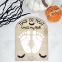  DIY Halloween Paint Kit ,Trick or Treat Smell my Feet, Halloween Keepsake, My first Halloween, Baby First Halloween, Halloween Gift
