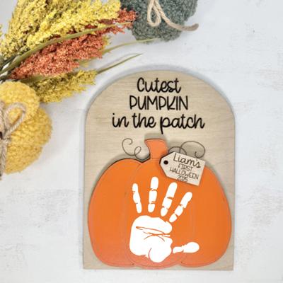 DIY Halloween Paint Kit Halloween Keepsake My first Halloween Baby First Halloween, Halloween Gift