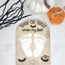  DIY Halloween Paint Kit ,Trick or Treat Smell my Feet, Halloween Keepsake, My first Halloween, Baby First Halloween, Halloween Gift