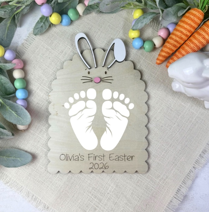 Frist Easter Handprint Craft, Easter Keepsake, Easter Decor