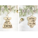  Birth Stat Ornament,Personalized Baby Birth Stat Ornaments, Baby’s First Christmas Ornament, Newborn Baby Keepsake Ornament