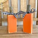  Mini Pumpkins, Fall Decor, Tiered Tray Decor, Wood Pumpkin Set of 2, Wood Pumpkins, Farmhouse Fall, Pumpkins, Rustic Decor