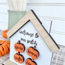  Personalized Fall Pumpkin Patch House, Pumpkin Patch, Family Fall Decor, Pumpkin Sign