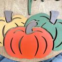  Hello Pumpkin Door Hanger, Fall Decor, Fall Porch Decor, Fall Door Sign