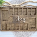  Personalized Pre K to Graduation School Picture Frame,Grade School Photo Frame, Personalized School Picture frame, School Years Photo Frame