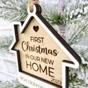  First Christmas In Our New Home, new house ornament, Housewarming Gift, Our First Home, New House Gift, Realtor Gift