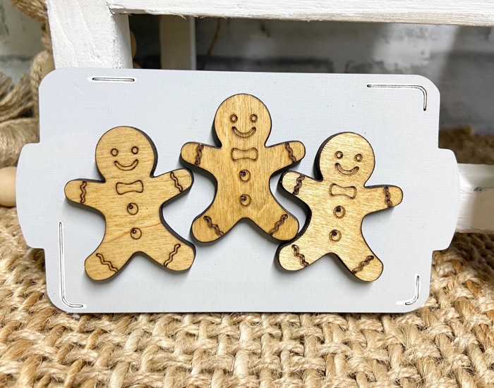 Gingerbread Tier Tray Decor, Christmas Tiered Tray, Christmas Tray Decor, Christmas Baking Tier Tray