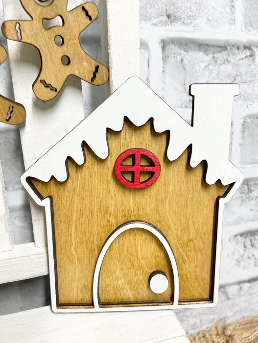 Gingerbread Tier Tray Decor, Christmas Tiered Tray, Christmas Tray Decor, Christmas Baking Tier Tray