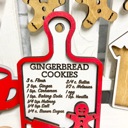  Gingerbread Tier Tray Decor, Christmas Tiered Tray, Christmas Tray Decor, Christmas Baking Tier Tray