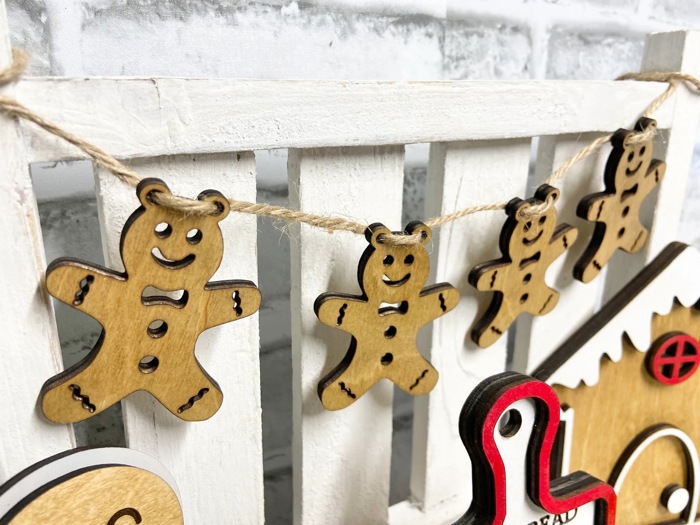 Gingerbread Tier Tray Decor, Christmas Tiered Tray, Christmas Tray Decor, Christmas Baking Tier Tray