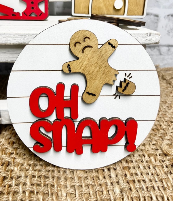 Gingerbread Tier Tray Decor, Christmas Tiered Tray, Christmas Tray Decor, Christmas Baking Tier Tray