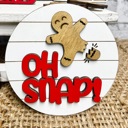  Gingerbread Tier Tray Decor, Christmas Tiered Tray, Christmas Tray Decor, Christmas Baking Tier Tray