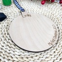  Personalized Christmas Ornament Paint Kit, Christmas Craft, Christmas Eve Activity, Christmas Painting Kit, Stocking Stuffer, DIY Paint kids