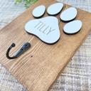  Personalized Dog Leash Holder, Dog Leash Hanger, Dog Leash, Dog Name Leash Holder,Custom Farmhouse Dog Leash Holder