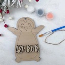  Personalized Christmas Ornament Paint Kit, Christmas Craft, Christmas Eve Activity, Christmas Painting kit, Stocking Stuffer, DIY Paint kids