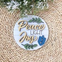 Hanukkah Tiered Tray Decor, Hanukkah Home Decor, Happy Hanukkah, Hanukkah Wood Signs, Hanukkah Mini Signs, Jewish Home Decor